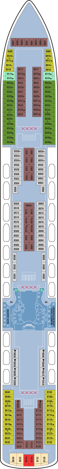 NCL Pearl - Deck 8