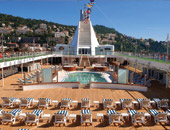 The Pool Deck on Seven Seas Voyager
