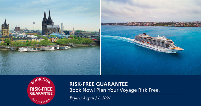 Viking Cruises Risk-Free Guarantee. Book Now! Plan your Voyage Risk Free. Expires June 30, 2021.