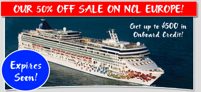 Norwegian Cruise Line Cruise Sale, Discount NCL, Cheap NCL Cruises