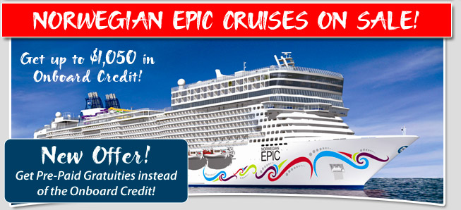 Norwegian Epic Cruise Deals
